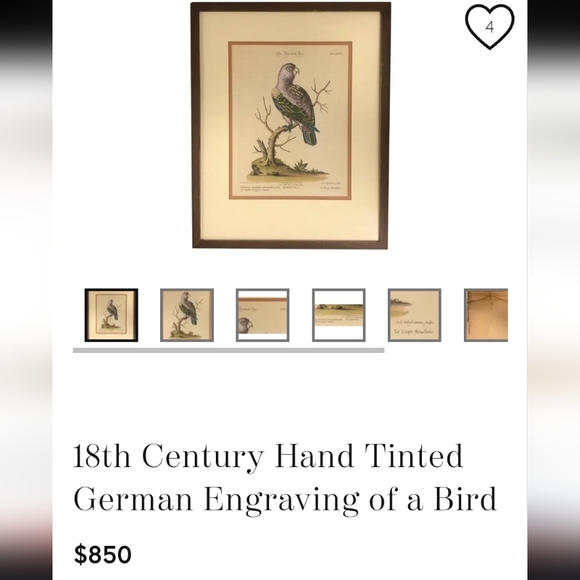 Rare Late-18th Century c.1794 English Georgian Hand-Colored Engraving, Wm Hayes - Picture 4 of 4